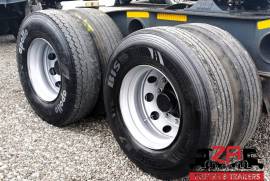 Afrit, 40 CUBE SIDE TIPPER TRAILER [#52798] , Side Tipper Link Trailer, Used, 2015