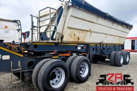 Afrit, 40 CUBE SIDE TIPPER TRAILER [#52798] , Side Tipper Link Trailer, Used, 2015