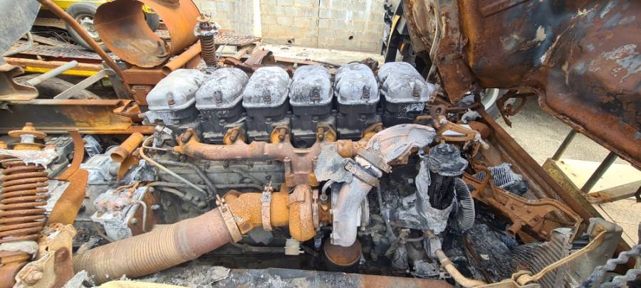 Truck Parts, Scania, 410, Stripping for Parts, Tipper Body, Used, 2012