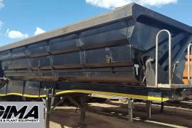 SA Truck Bodies, 45 Cube, Side Tipper Trailer, Used, 2017
