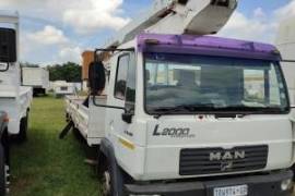 MAN, L2000, 8 Ton, Cherry Picker Truck, Used, 2003