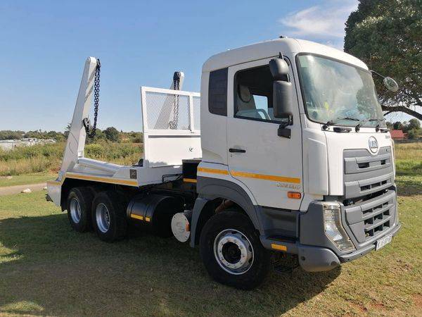 UD, CWE 330, 6x4 Drive, Skip Loader Truck, Used, 2017