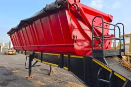 Top Trailer, 45m³ Side Tipper, Side Tipper Link Trailer, Used, 2015
