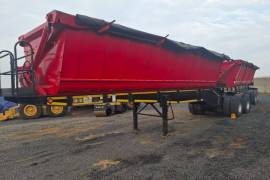 Top Trailer, 45m³ Side Tipper, Side Tipper Link Trailer, Used, 2015