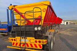 Top Trailer, 45m³ Side Tipper, Side Tipper Link Trailer, Used, 2015