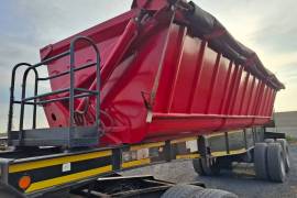 Top Trailer, 45m³ Side Tipper, Side Tipper Link Trailer, Used, 2015