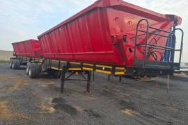 Top Trailer, 45m³ Side Tipper, Side Tipper Link Trailer, Used, 2015