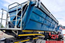 Afrit, 45 CUBE SIDE TIPPER [#52561], Side Tipper Link Trailer, Used, 2016