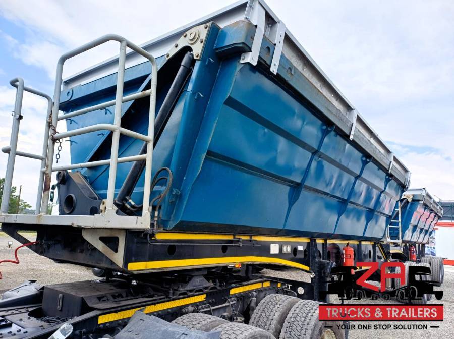 Afrit, 45 CUBE SIDE TIPPER [#52561], Side Tipper Link Trailer, Used, 2016