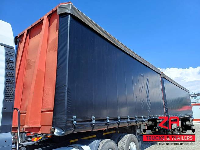 SA Truck Bodies, INTERLINK TAUTLINER [#52768], Tautliner Trailer, Used, 2008