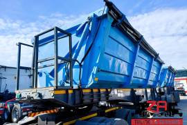Ice Cold Bodies, 45 CUBE SIDE TIPPER TRAILER [#52812], Side Tipper Link Trailer, Used, 2013