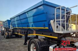 Afrit, 45 CUBE SIDE TIPPER [#52862], Side Tipper Link Trailer, Used, 2019