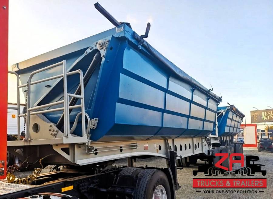 Afrit, 45 CUBE SIDE TIPPER [#52862], Side Tipper Link Trailer, Used, 2019