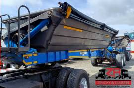 Leader Bodies, 25 CUBE SIDE TIPPER TRAILER [#52818], Side Tipper Link Trailer, Used, 2020