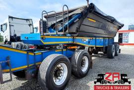 Leader Bodies, 25 CUBE SIDE TIPPER TRAILER [#52818], Side Tipper Link Trailer, Used, 2020