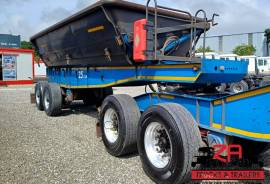 Leader Bodies, 25 CUBE SIDE TIPPER TRAILER [#52818], Side Tipper Link Trailer, Used, 2020