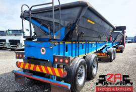 Leader Bodies, 25 CUBE SIDE TIPPER TRAILER [#52818], Side Tipper Link Trailer, Used, 2020
