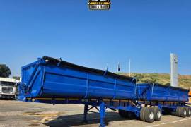 Top Trailer, Twin Bin 40 Cube Tipper, Side Tipper Link Trailer, New, 2014