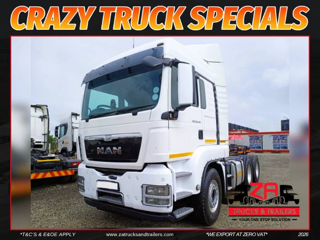 MAN, TGS 26.440 [#11256], 6x4 Drive, Truck Tractor, Used, 2020