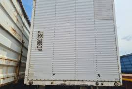 Henred, Hendred Fruenhauf Volume body 3 Axle Trailer, Box Body, Used, 1994