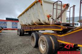 Top Trailer,  40 CUBE SIDE TIPPER [#52836], Side Tipper Link Trailer, Used, 2007