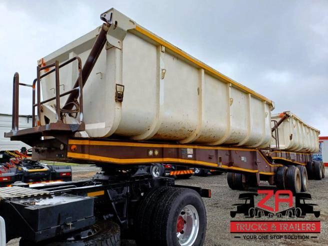 Top Trailer,  40 CUBE SIDE TIPPER [#52836], Side Tipper Link Trailer, Used, 2007