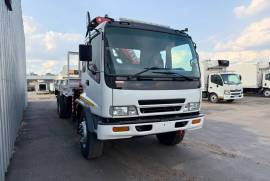 Isuzu, FVM1200, 6x2 Drive, Crane Truck, Used, 2010