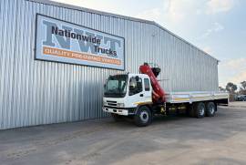 Isuzu, FVM1200, 6x2 Drive, Crane Truck, Used, 2010