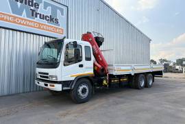 Isuzu, FVM1200, 6x2 Drive, Crane Truck, Used, 2010