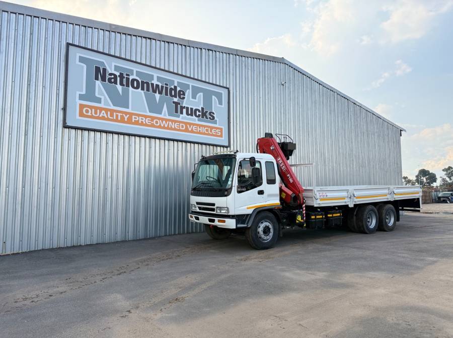 Isuzu, FVM1200, 6x2 Drive, Crane Truck, Used, 2010