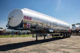 GRW, 50 000L Tri-Axle Aluminium Bridging Fuel Tanker, Fuel Tanker , Used, 2018