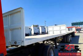 Henred, FRUEHAUF SUPERLINK FLAT DECK TRAILER [#52822], Flat Deck Trailer, Used, 2007