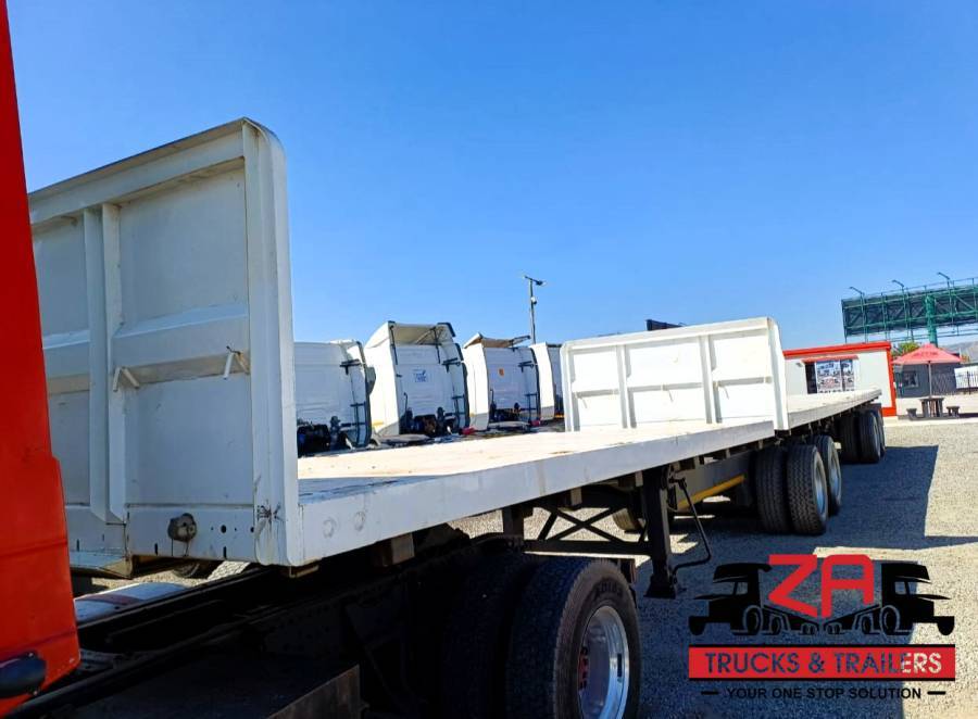 Henred, FRUEHAUF SUPERLINK FLAT DECK TRAILER [#52822], Flat Deck Trailer, Used, 2007