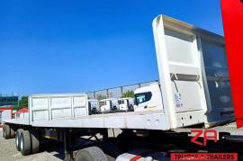 Henred, FRUEHAUF SUPERLINK FLAT DECK TRAILER [#52822], Flat Deck Trailer, Used, 2007