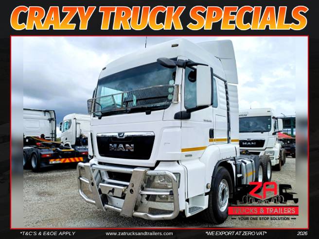 MAN, TGS 26.480 EFFICIENTLINE [#11270], 6x4 Drive, Truck Tractor, Used, 2020