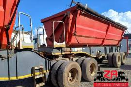 Ice Cold Bodies, 45 CUBE SIDE TIPPER TRAILER [#52762], Side Tipper Link Trailer, Used, 2015