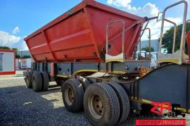 Ice Cold Bodies, 45 CUBE SIDE TIPPER TRAILER [#52762], Side Tipper Link Trailer, Used, 2015