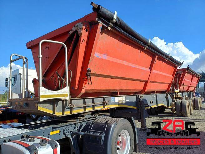 Ice Cold Bodies, 45 CUBE SIDE TIPPER TRAILER [#52762], Side Tipper Link Trailer, Used, 2015