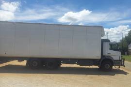 Mercedes Benz, Axor 2528 Tag Axle Closed Body, Rigid, Closed Body Truck, Used, 2014