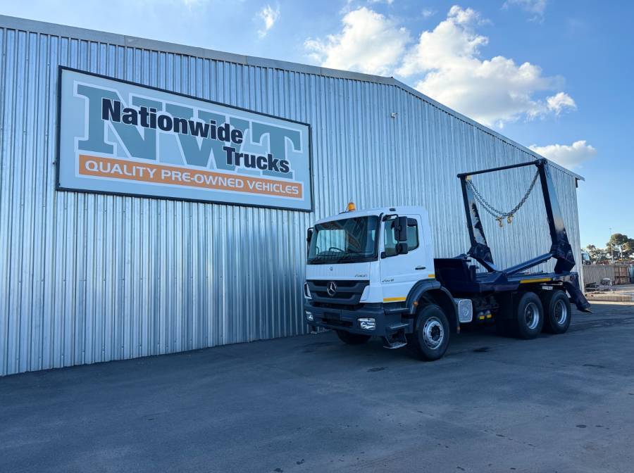 Mercedes Benz, 2628, 6x4 Drive, Skip Loader Truck, Used, 2015