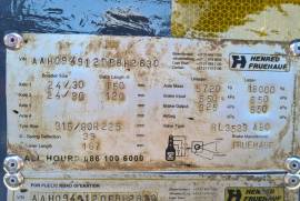 Henred, 2 Axle Back Tipper Copelyn, Sloper Trailer, Used, 2017