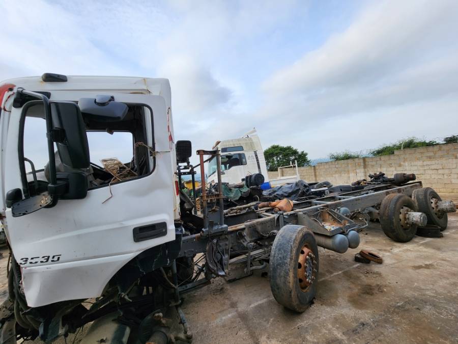 Truck Parts, Mercedes-Benz, Axor 3535 - 8x4 Twinsteer, Stripping for Parts, Tipper Body, Used, 2012