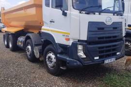 UD, CGE 420 Twinsteer 16 Cube, 8x4 Drive, Tipper Truck, Used, 2018