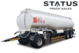 GRW, 28 000Lt 3-Axle Metered drawbar tanker trailer, Drawbar Trailer, Used, 2005