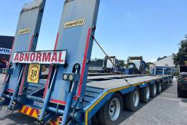 Martin, Avi Martin 5axle steerable Stepdeck, Dolly Trailer, Used, 2020