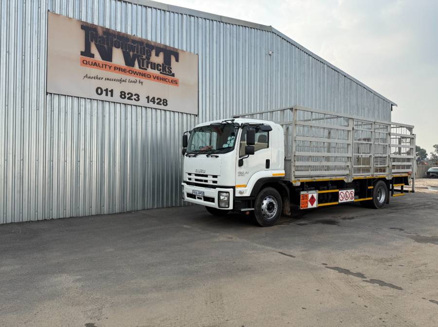 Isuzu, FTR850, 8 Ton, Cage Body Truck, Used, 2018