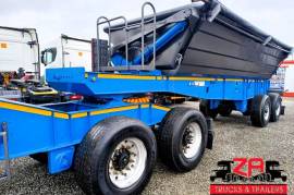 Leader Bodies, 30 CUBE SIDE TIPPER TRAILER [#52818], Side Tipper Link Trailer, Used, 2020