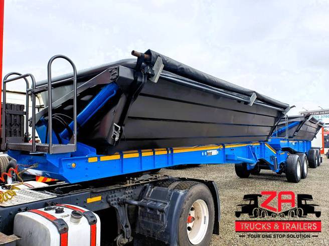 Leader Bodies, 30 CUBE SIDE TIPPER TRAILER [#52818], Side Tipper Link Trailer, Used, 2020