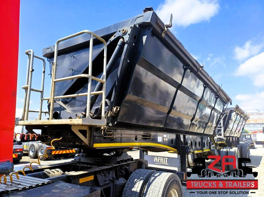 Afrit, 45 CUBE SIDE TIPPER TRAILER [#52938], Side Tipper Link Trailer, Used, 2018