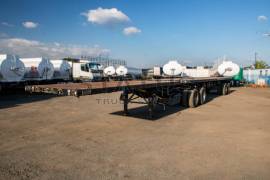 Henred, 6x12 Superlink Flatdeck, Flat Deck Trailer, Used, 2018